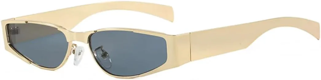 Ретро-солнцезащитные очки «кошачий глаз» конфетных цветов для женщин, модные заклепки, для активного отдыха, панк-стиль, трендовые для мужчин TKKTLLT, New Gold Black
Ретро-солнцезащитные очки «кошачий глаз» конфетных цветов для женщин, модные заклепки, для активного отдыха, панк-стиль, трендовые для мужчин TKKTLLT, New Gold Black