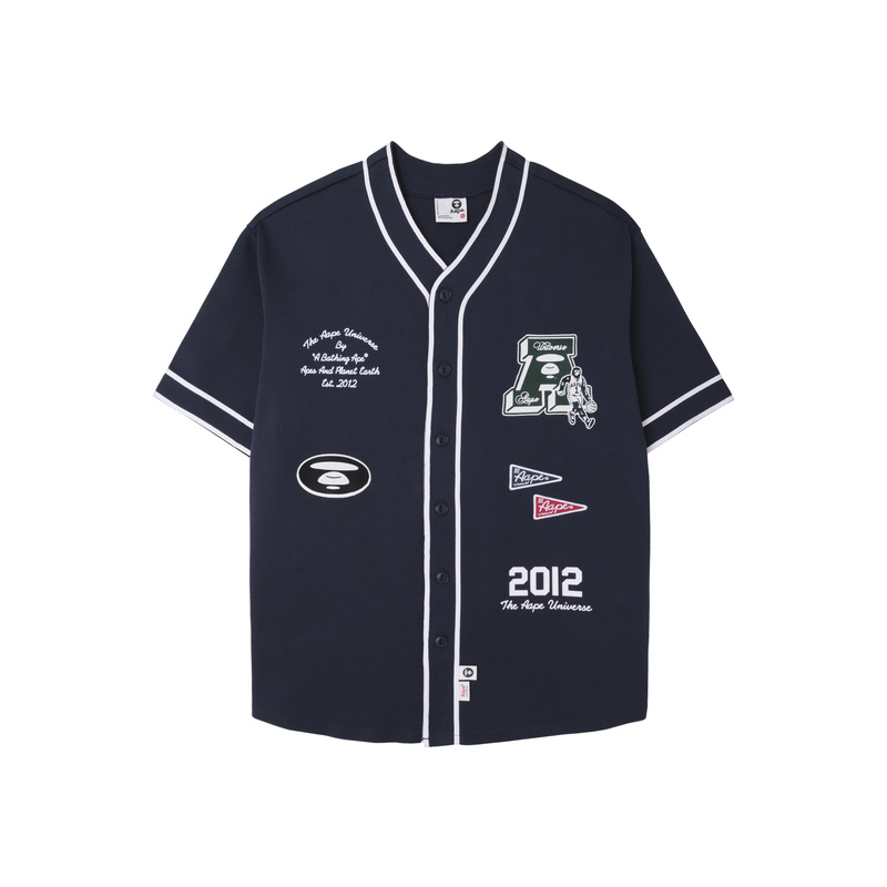 Футболка с нашивкой Universe Logo Aape, синий
Футболка с нашивкой Universe Logo Aape, синий