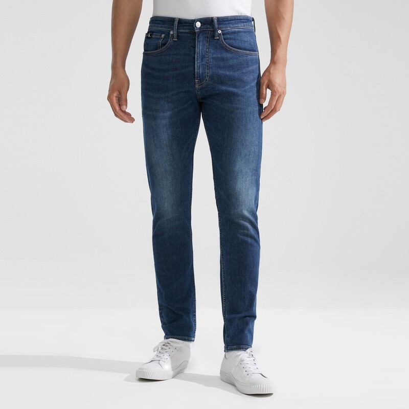 Джинсы мужские Calvin Klein зауженные, темно-синий
Джинсы мужские Calvin Klein зауженные, темно-синий