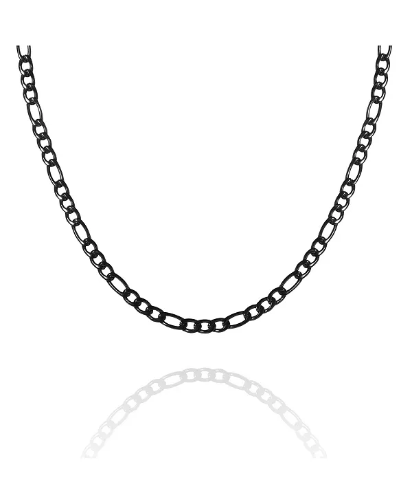 Цепочка Figaro - цепочка 22 дюйма Lucky Brand, black
Цепочка Figaro - цепочка 22 дюйма Lucky Brand, black