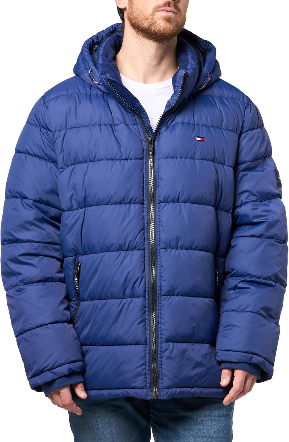 Мужская стеганая куртка с капюшоном Tommy Hilfiger, Royal Blue
Мужская стеганая куртка с капюшоном Tommy Hilfiger, Royal Blue