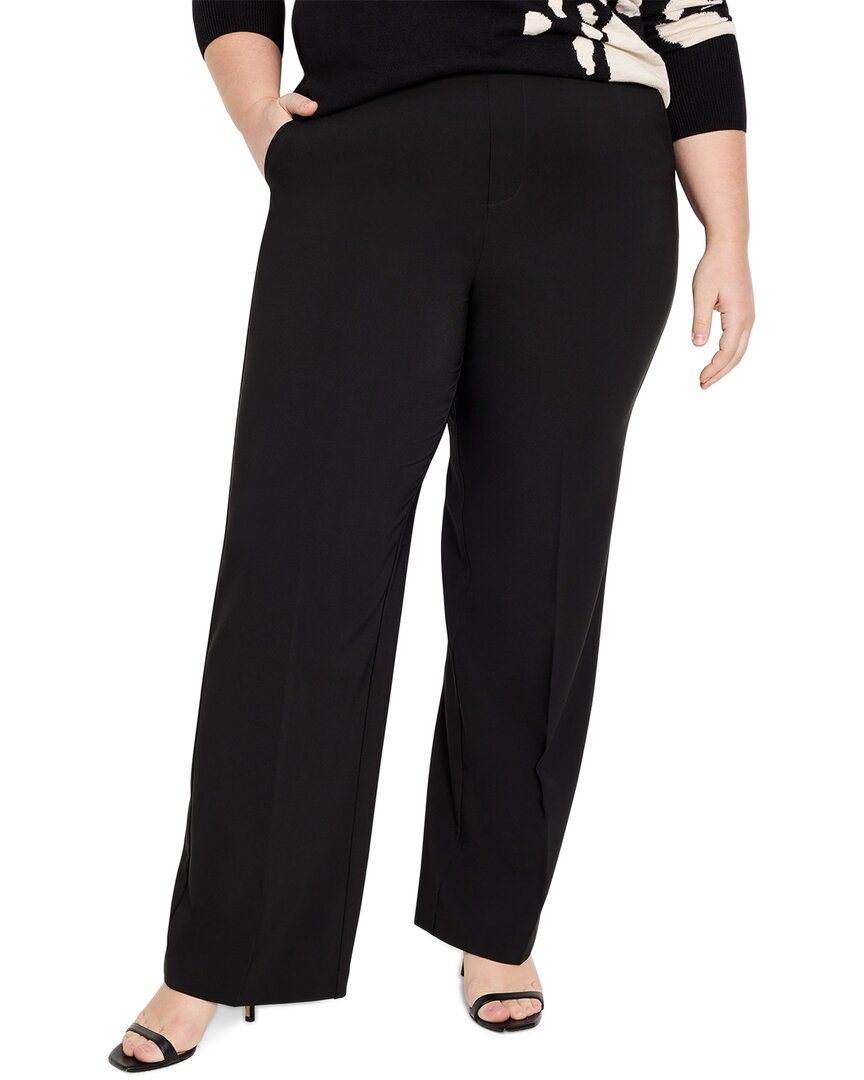 NIC+ZOE Plus Stretch Suiting Lenox джинсы с широкими штанинами Nic + Zoe, черный 
NIC+ZOE Plus Stretch Suiting Lenox джинсы с широкими штанинами Nic + Zoe, черный