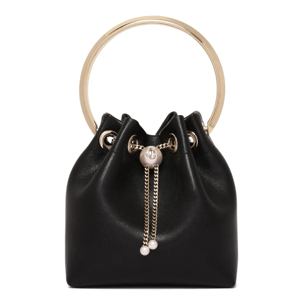 Маленькая сумка-ведро Bon Bon Jimmy Choo, черный
Маленькая сумка-ведро Bon Bon Jimmy Choo, черный
