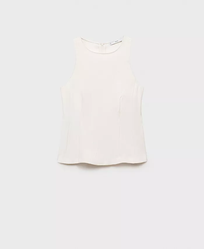 Женский топ А-силуэта с круглым вырезом MANGO, коричневый/бежевый
Женский топ А-силуэта с круглым вырезом MANGO, коричневый/бежевый