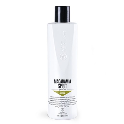 Питательный шампунь Macadamia Spirit Special Care 300 мл Light Irridiance 
Питательный шампунь Macadamia Spirit Special Care 300 мл Light Irridiance