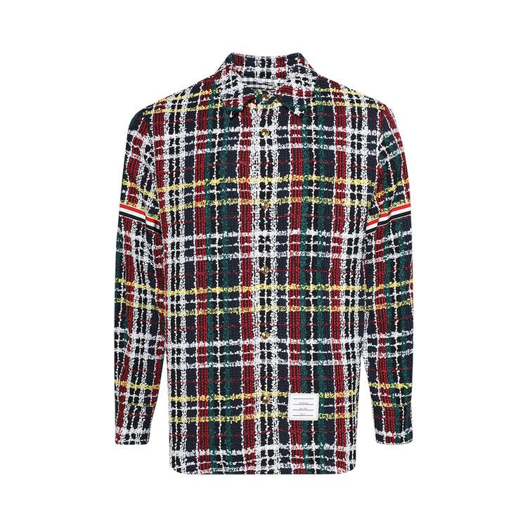 Рубашка Thom Browne Snap Front Shirt Jacket 'Multicolor'
Рубашка Thom Browne Snap Front Shirt Jacket 'Multicolor'