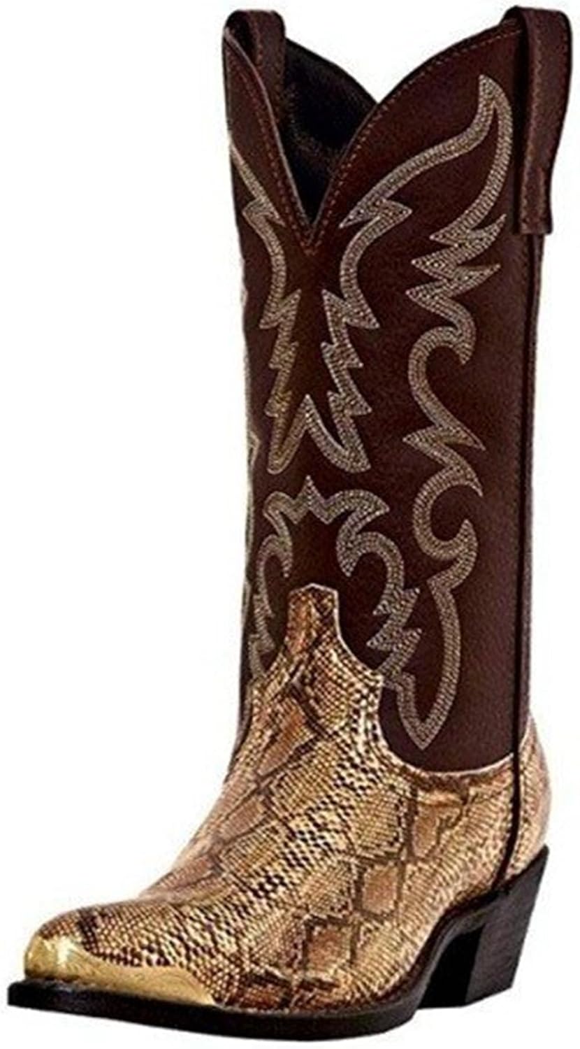 Ковбойские сапоги для мужчин, западные с квадратным носком, вышитые ковбойские сапоги Generic, золотой
Ковбойские сапоги для мужчин, западные с квадратным носком, вышитые ковбойские сапоги Generic, золотой