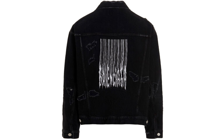 Мужская джинсовая куртка Balenciaga, черный
Мужская джинсовая куртка Balenciaga, черный