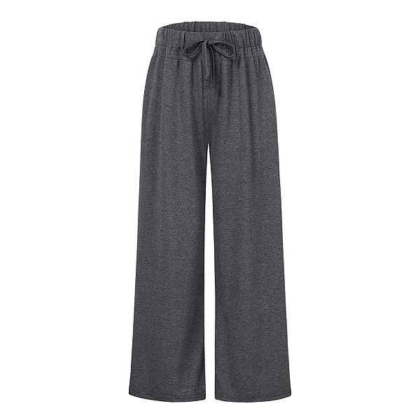 Женские брюки с высокой талией и широкими штанинами, свободные йога-джоггеры с карманами и шнурком Seoria, Dark Gray
Женские брюки с высокой талией и широкими штанинами, свободные йога-джоггеры с карманами и шнурком Seoria, Dark Gray