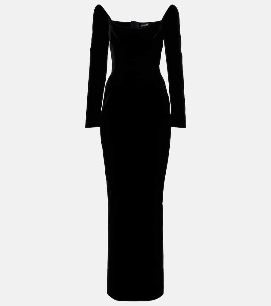 Платье-корсет Les Méduses из бархата Mugler, Black
Платье-корсет Les Méduses из бархата Mugler, Black