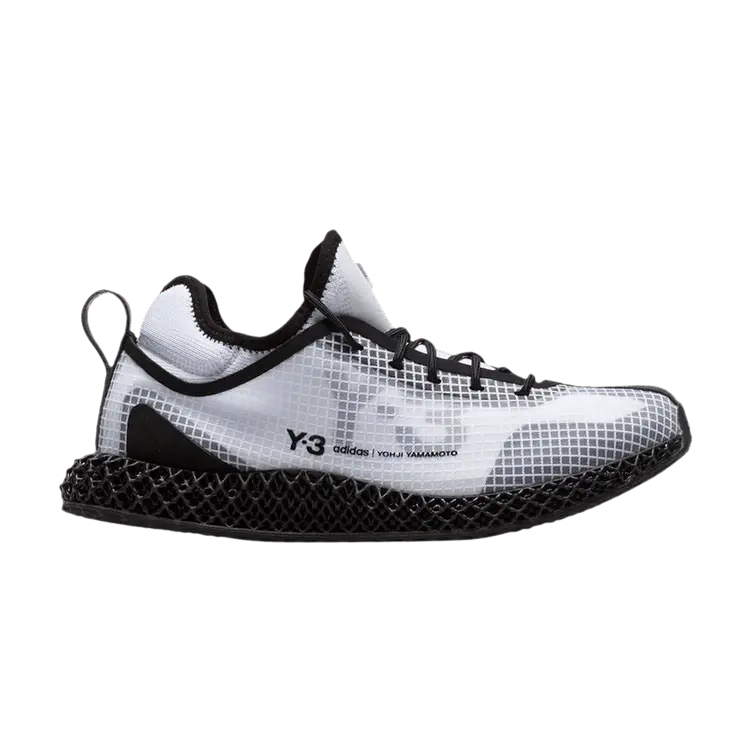 Кроссовки Y-3 Runner 4D IO 'White Black', белый
Кроссовки Y-3 Runner 4D IO 'White Black', белый
