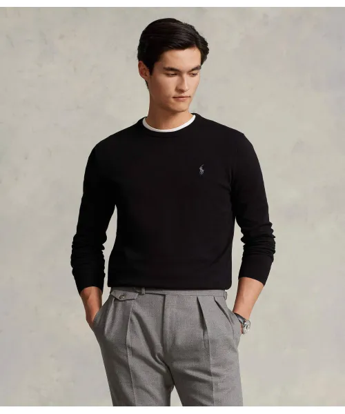 Свитер Slim fit Polo Ralph Lauren, черный
Свитер Slim fit Polo Ralph Lauren, черный