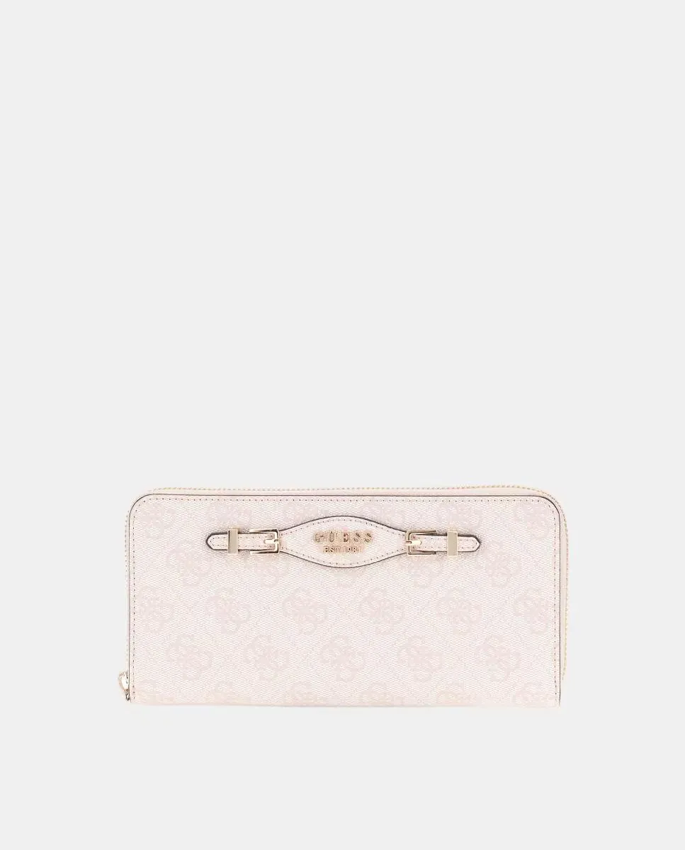 Большая сумка-кошелек с молнией и ручкой Guess, розовый
Большая сумка-кошелек с молнией и ручкой Guess, розовый