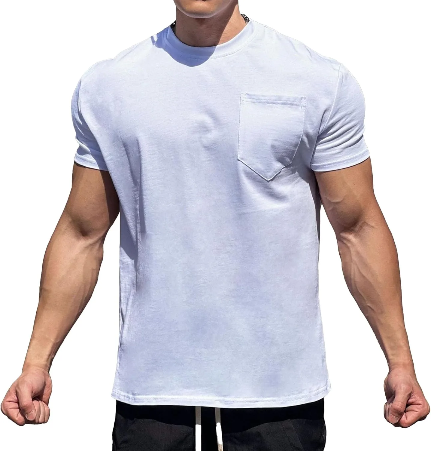 Мужская футболка Pocket Athletic с коротким рукавом, slim fit Gsywaipei
Мужская футболка Pocket Athletic с коротким рукавом, slim fit Gsywaipei