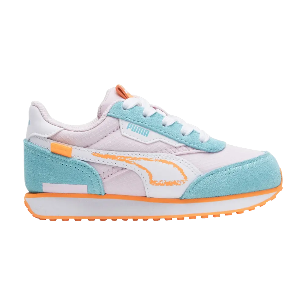 Кроссовки Future Rider Little Kid Puma, розовый
Кроссовки Future Rider Little Kid Puma, розовый