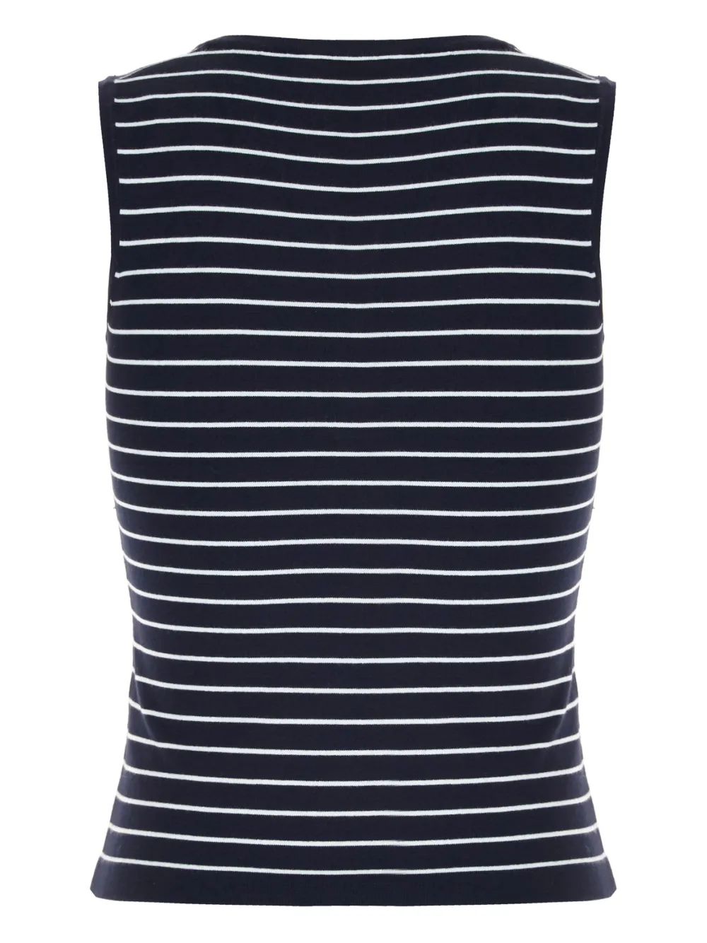 Полосатый топ без рукавов We11done, синий
Полосатый топ без рукавов We11done, синий