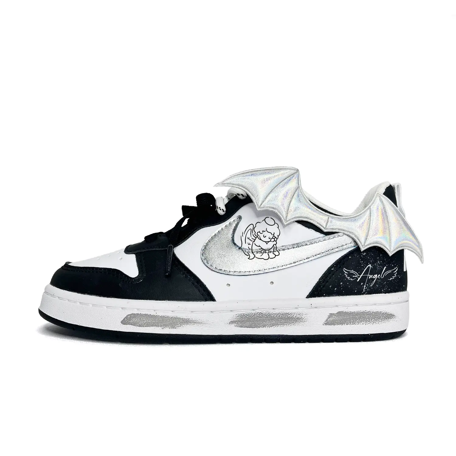 Nike Детские низкие скейтбордистские кроссовки Court Borough LOW RECRAFT с противоскользящим и износостойким покрытием, серебристо-черные
Nike Детские низкие скейтбордистские кроссовки Court Borough LOW RECRAFT с противоскользящим и износостойким покрытием, серебристо-черные