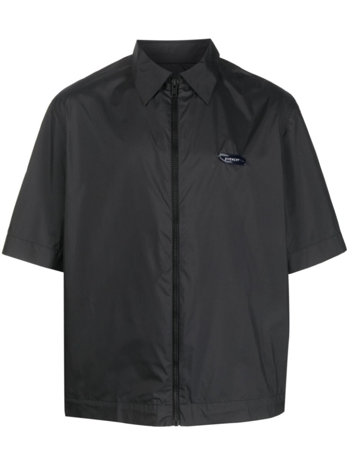 Рубашка на молнии с нашивкой-логотипом Givenchy, черный
Рубашка на молнии с нашивкой-логотипом Givenchy, черный