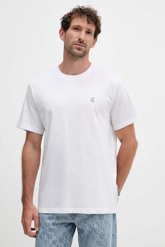 Хлопковая футболка Just Cavalli, белый
Хлопковая футболка Just Cavalli, белый