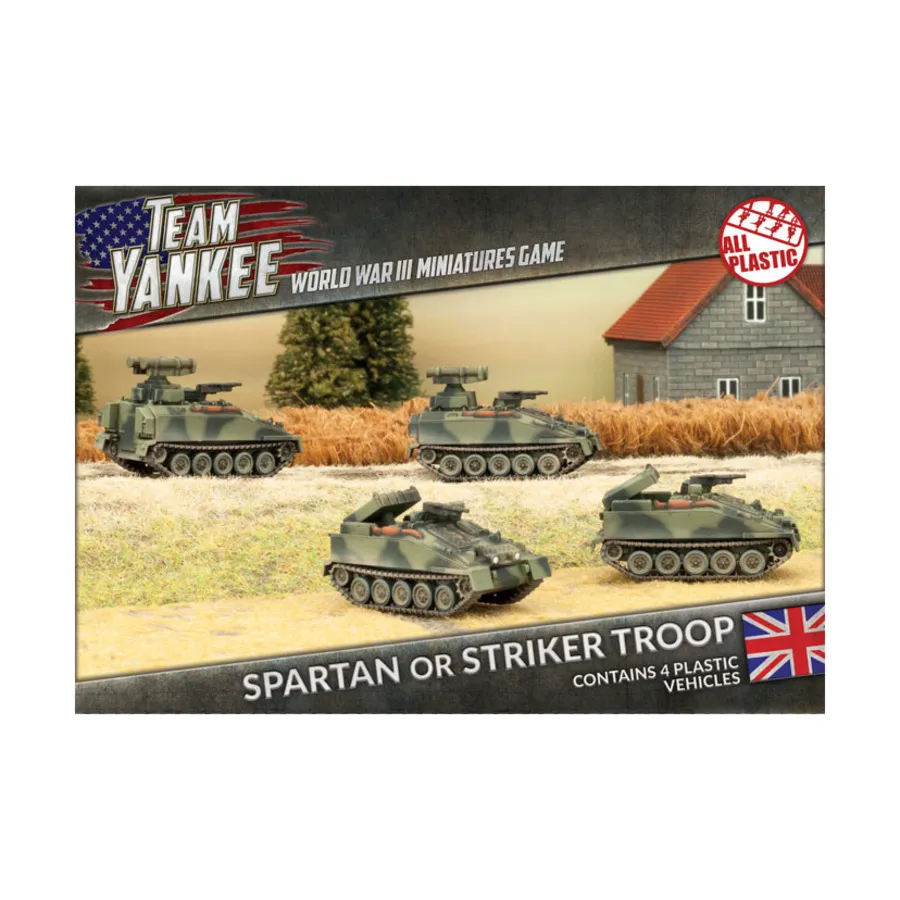 Спартанский или ударный отряд, Team Yankee - World War III - British Army (1:100)
Спартанский или ударный отряд, Team Yankee - World War III - British Army (1:100)