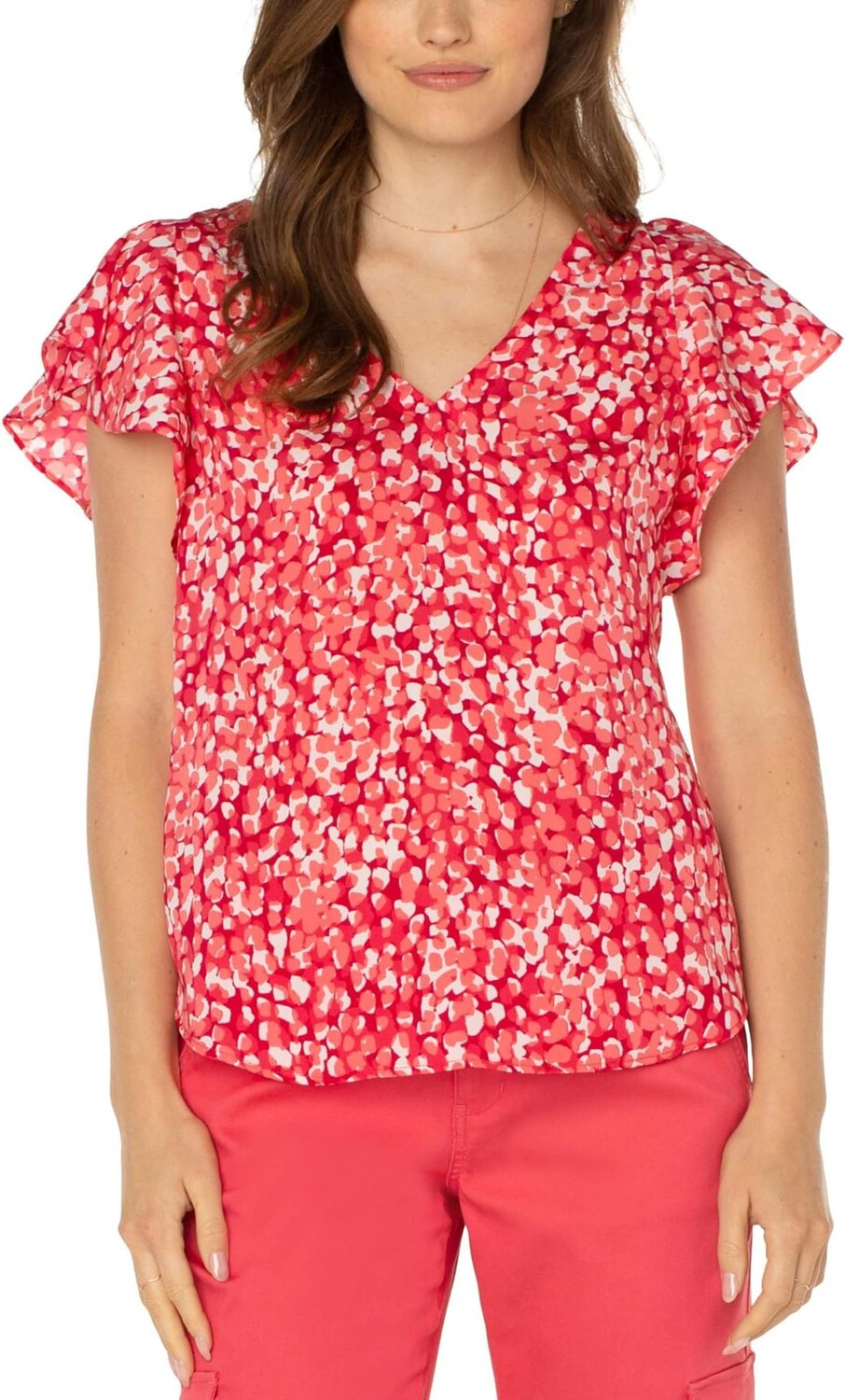 Топ Liverpool Los Angeles Sleeveless Scoop Neck Knit Tank, цвет Watermelon Sugar Dots Print
Топ Liverpool Los Angeles Sleeveless Scoop Neck Knit Tank, цвет Watermelon Sugar Dots Print