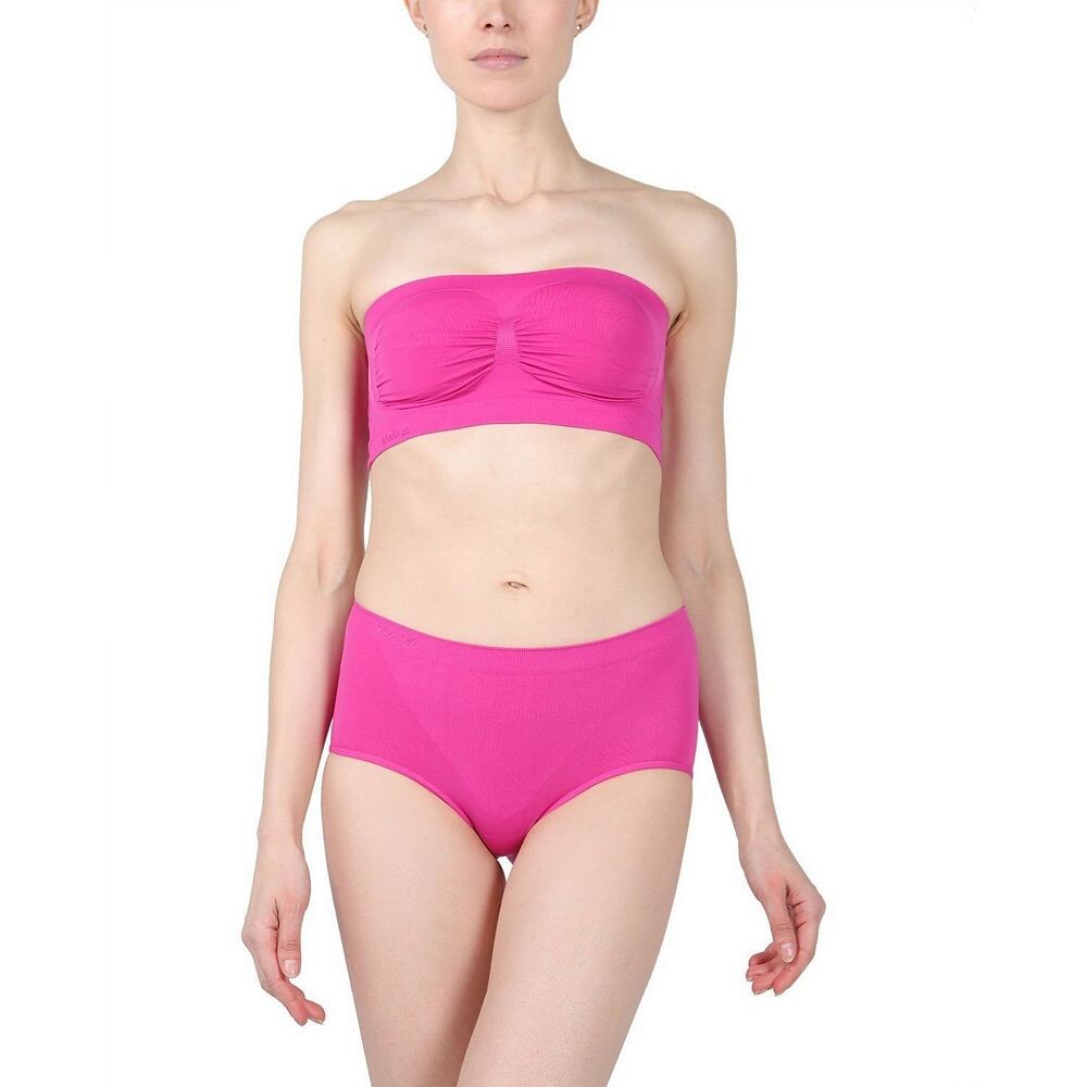 Бесшовный формирователь бюстгальтера-бандо без бретелек MeMoi, цвет Fuchsia Red
Бесшовный формирователь бюстгальтера-бандо без бретелек MeMoi, цвет Fuchsia Red