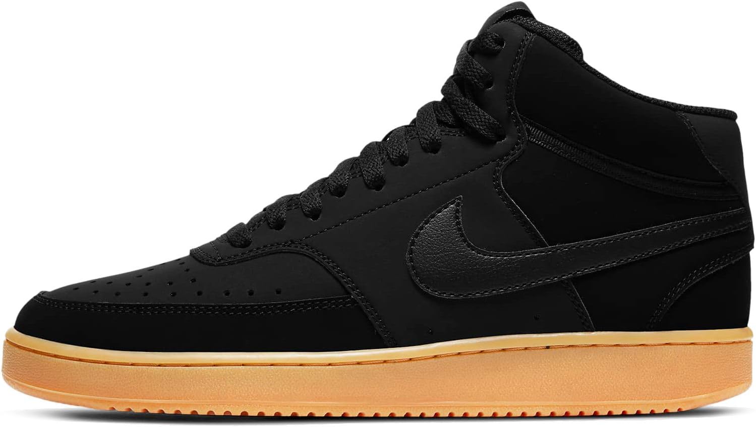 Кроссовки Nike Men's Court Vision Mid, Black/Gum Light Brown/Black
Кроссовки Nike Men's Court Vision Mid, Black/Gum Light Brown/Black
