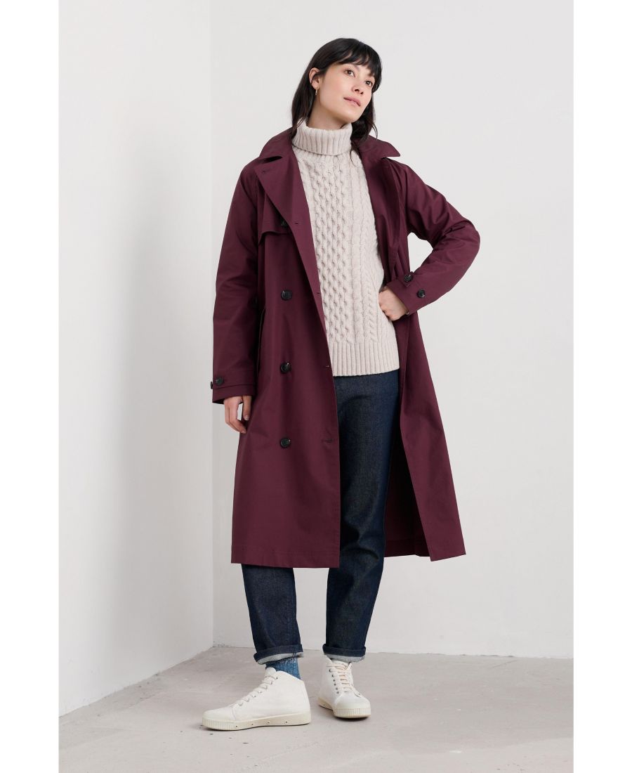 Женский тренч Penweathers Seasalt Cornwall, Merlot
Женский тренч Penweathers Seasalt Cornwall, Merlot