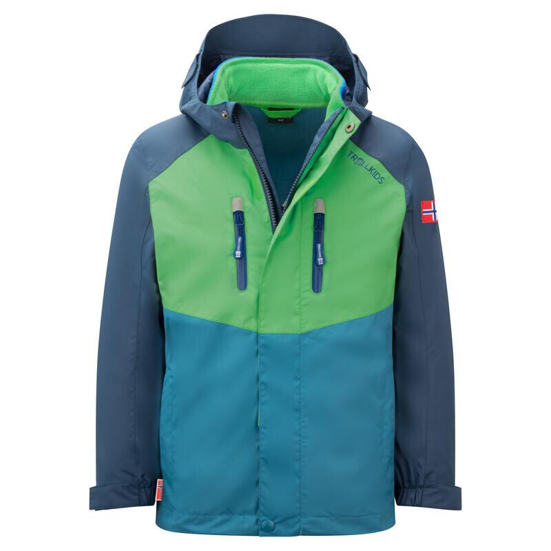 Функциональная куртка Trollkids, цвет hellgrün/kosmosblau/navyblau
Функциональная куртка Trollkids, цвет hellgrün/kosmosblau/navyblau