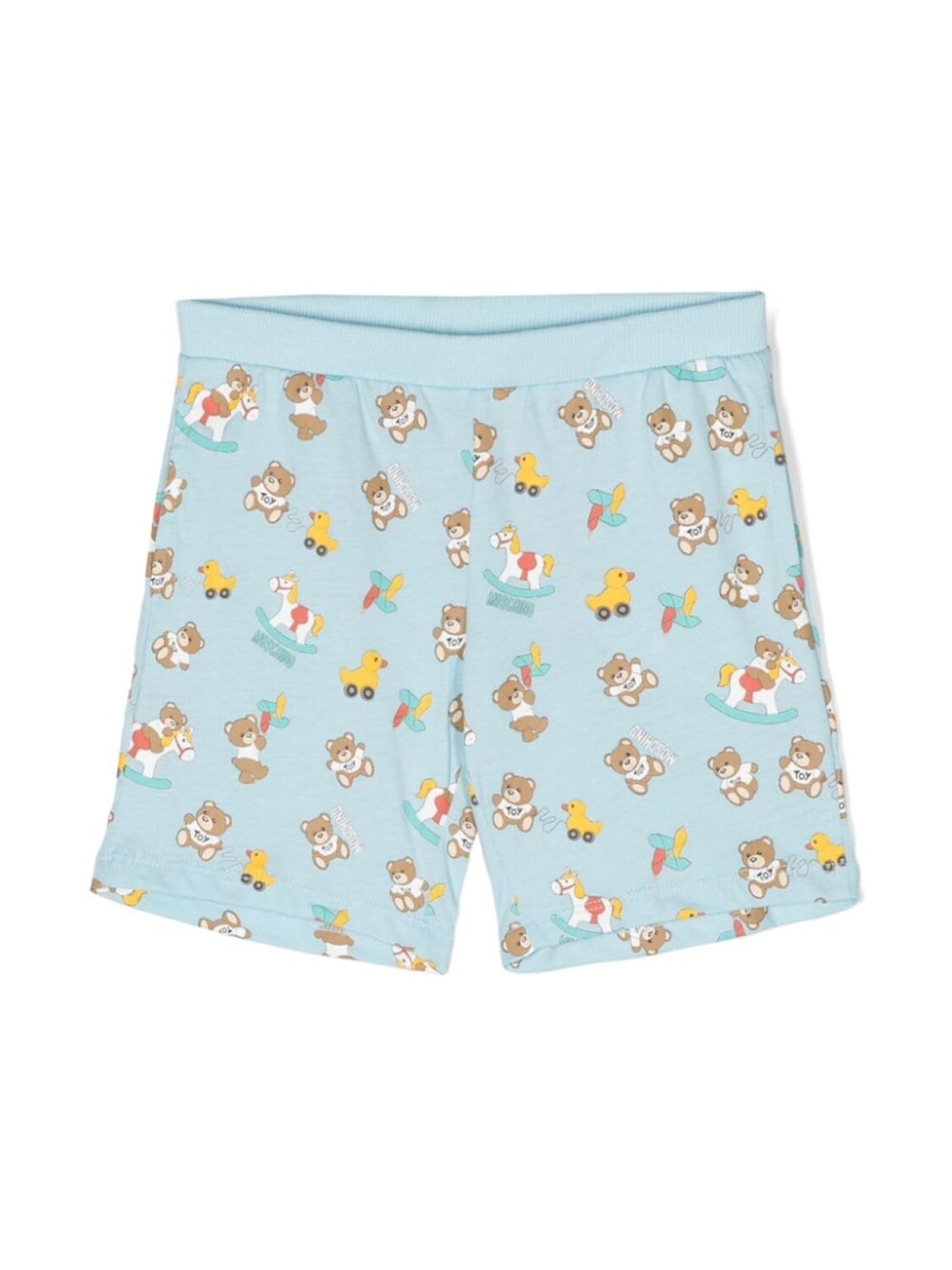 Moschino Kids шорты с нашивкой Teddy Bear, синий
Moschino Kids шорты с нашивкой Teddy Bear, синий