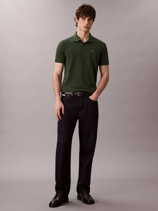 Хлопковая поло с монограммой Calvin Klein, Sycamore
Хлопковая поло с монограммой Calvin Klein, Sycamore