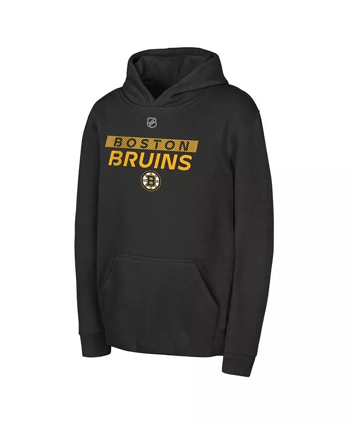 Толстовка с капюшоном из флиса с надписью Boston Bruins Authentic Pro Wordmark для больших мальчиков и девочек черного цвета Outerstuff
Толстовка с капюшоном из флиса с надписью Boston Bruins Authentic Pro Wordmark для больших мальчиков и девочек черного цвета Outerstuff