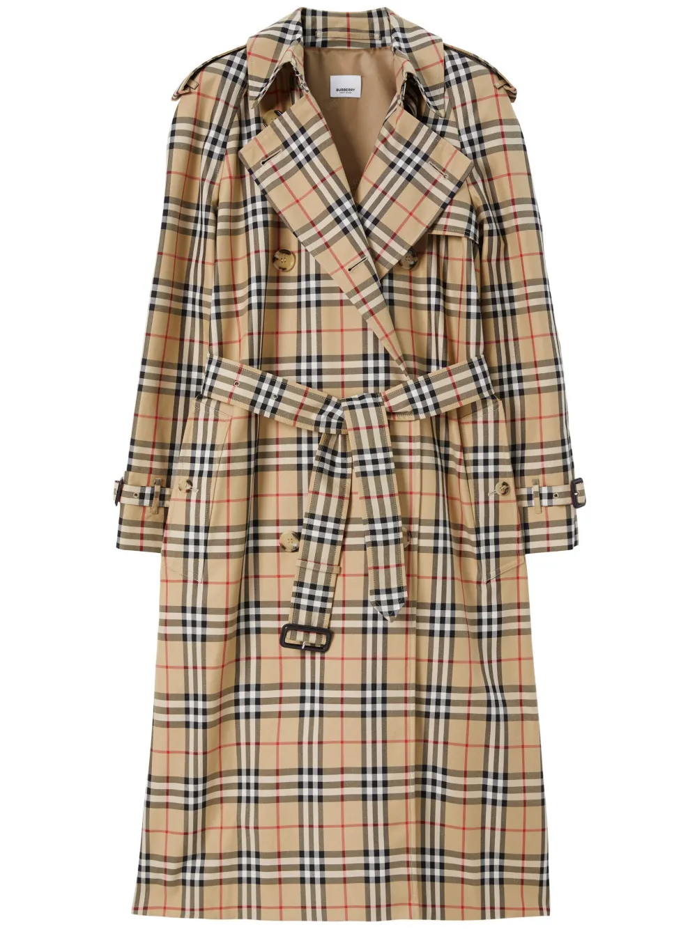 Тренч в клетку Vintage Check BURBERRY, нейтральный
Тренч в клетку Vintage Check BURBERRY, нейтральный