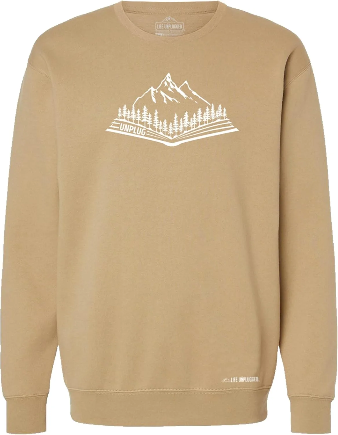 Толстовка Open Book с горным пейзажем Life Unplugged
Толстовка Open Book с горным пейзажем Life Unplugged