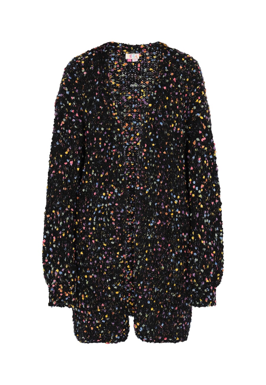 Вязаный кардиган IZIA, черный 
Вязаный кардиган IZIA, черный