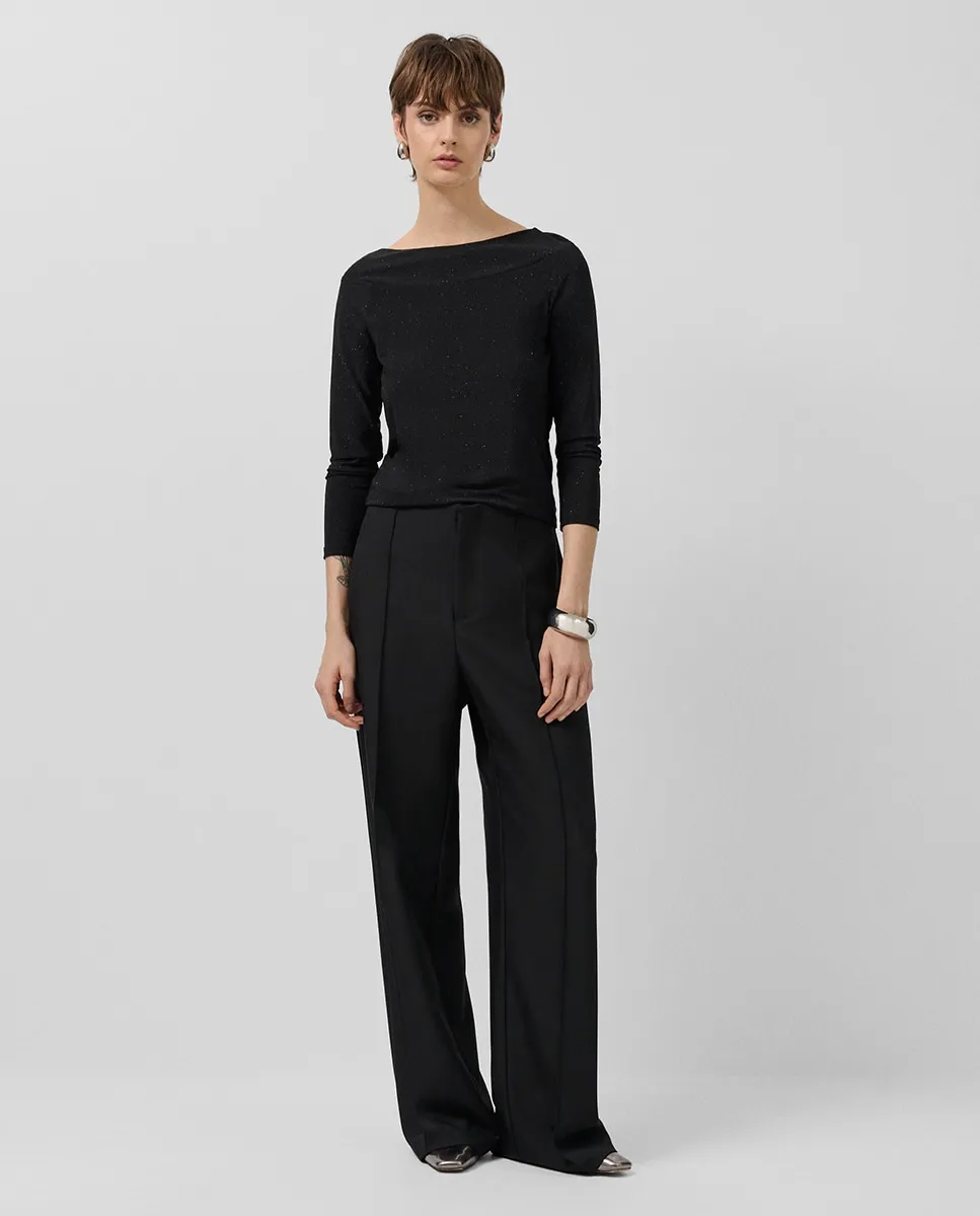 Женские брюки прямого кроя с высокой посадкой Roberto Verino, черный
Женские брюки прямого кроя с высокой посадкой Roberto Verino, черный