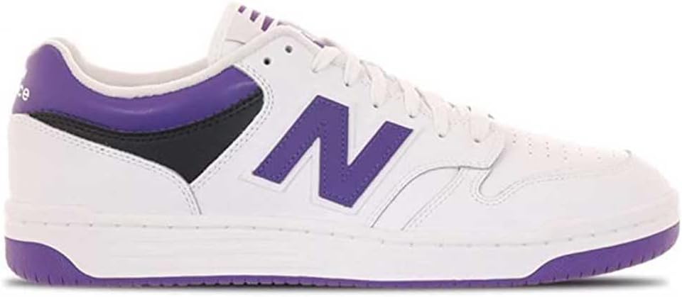Кроссовки New Balance Unisex-Adult 480 V1, White/Prism Purple/Black
Кроссовки New Balance Unisex-Adult 480 V1, White/Prism Purple/Black