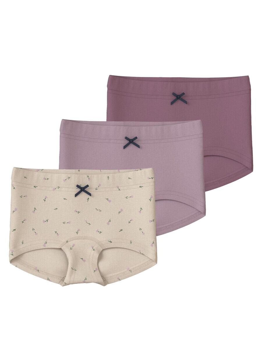 Трусы Name It, цвет Cream/Purple/Dark Purple
Трусы Name It, цвет Cream/Purple/Dark Purple