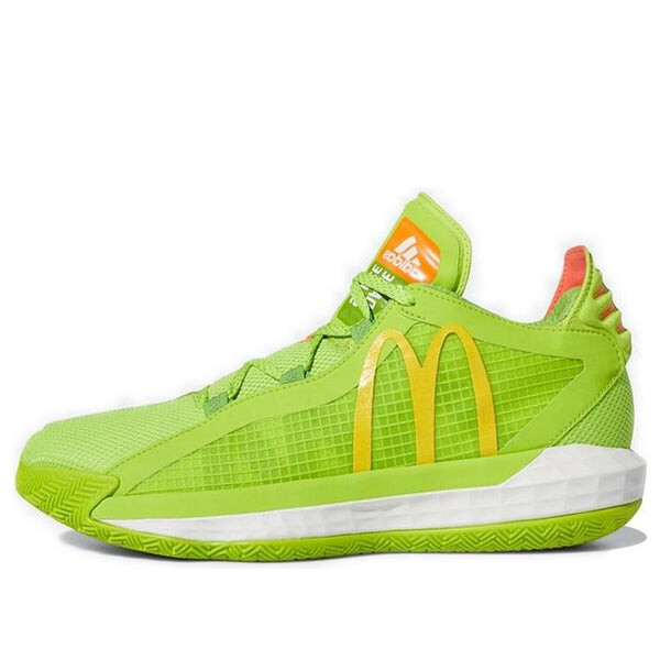 Кроссовки mcdonald's x dame 6 'dame sauce' Adidas, желтый 
Кроссовки mcdonald's x dame 6 'dame sauce' Adidas, желтый