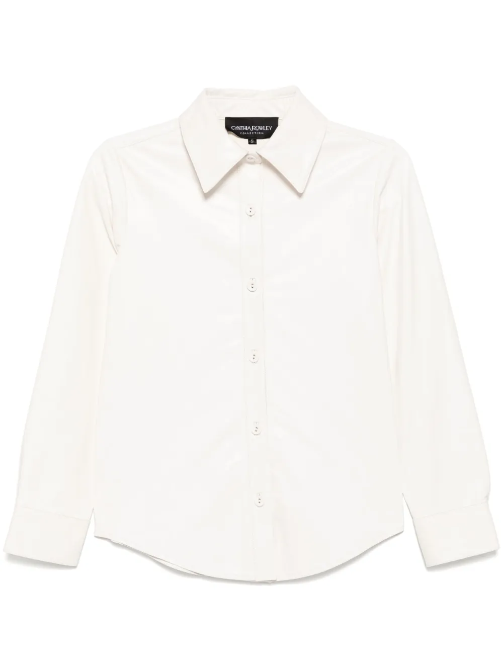 Кожаная рубашка Cynthia Rowley, белый
Кожаная рубашка Cynthia Rowley, белый
