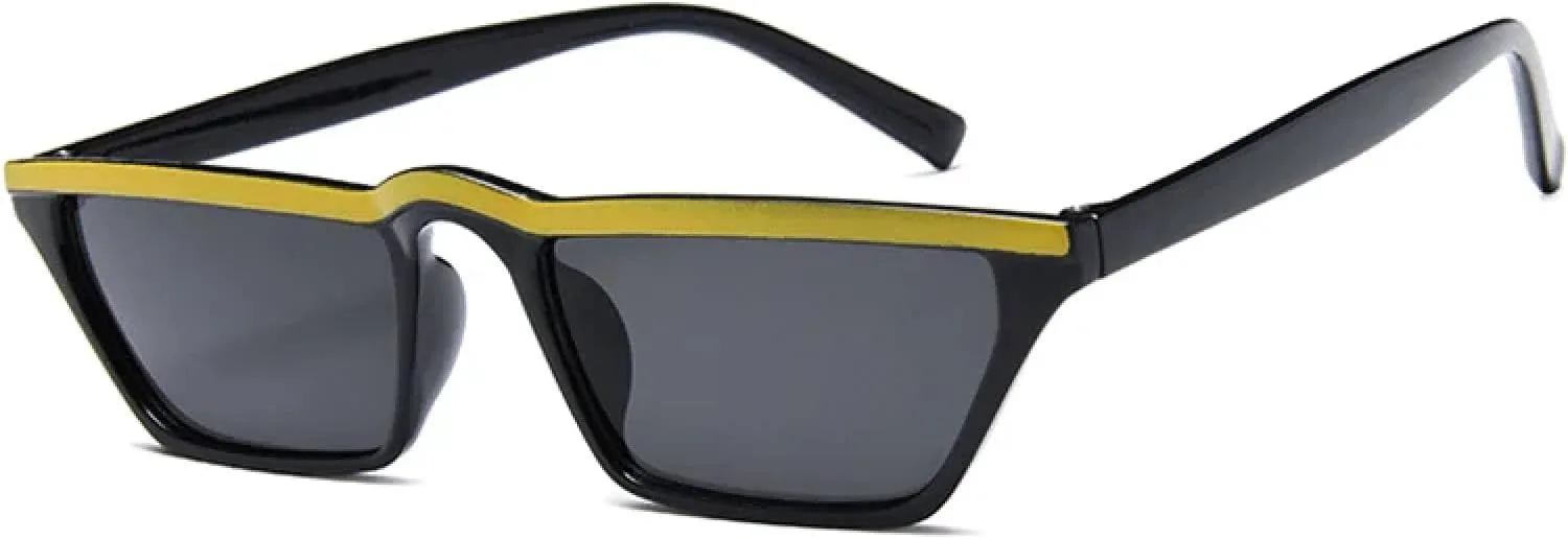 Ретро маленькие солнцезащитные очки для женщин "кошачий глаз" Солнцезащитные очки для мужчин Винтажная мода Крутые оттенки Красный Желтый SZVVBKK, Yellowblack Grey
Ретро маленькие солнцезащитные очки для женщин "кошачий глаз" Солнцезащитные очки для мужчин Винтажная мода Крутые оттенки Красный Желтый SZVVBKK, Yellowblack Grey