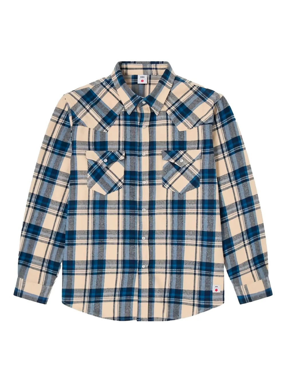 Клетчатая хлопковая рубашка Edwin, синий
Клетчатая хлопковая рубашка Edwin, синий