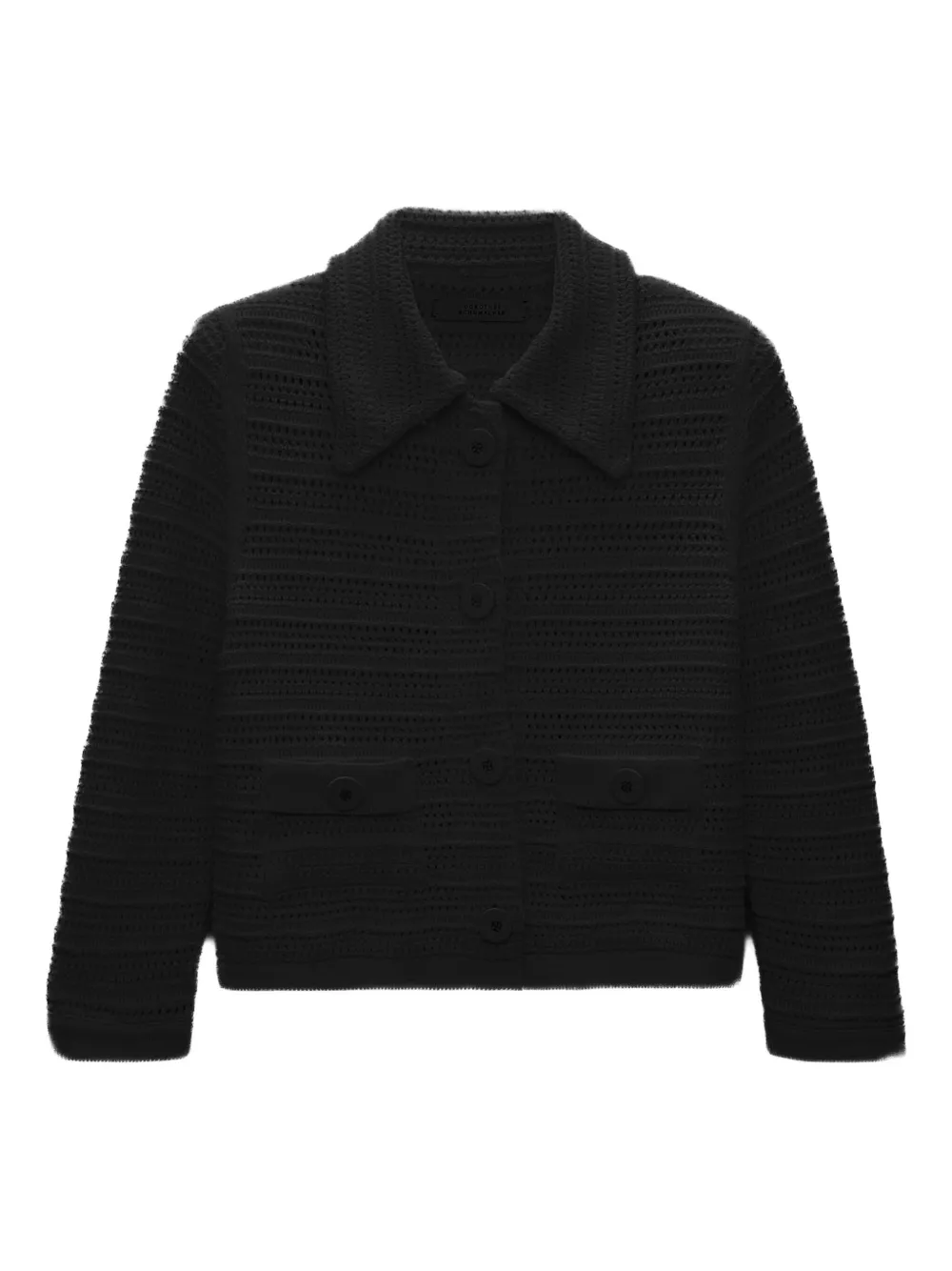 Кардиган в технике кроше Dorothee Schumacher, черный
Кардиган в технике кроше Dorothee Schumacher, черный