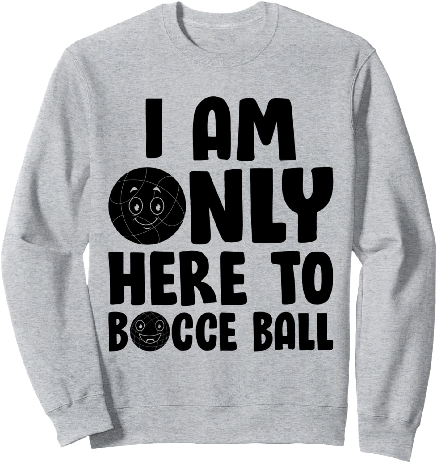 Толстовка с надписью Я здесь только для того, чтобы играть в бочче Funny Bocce Ball Player Boccia Player, серый
Толстовка с надписью Я здесь только для того, чтобы играть в бочче Funny Bocce Ball Player Boccia Player, серый