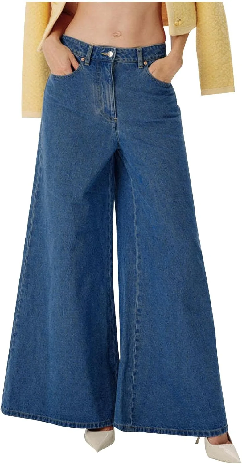 Женские джинсы Wide Leg High Waisted в стиле 90s Akklian
Женские джинсы Wide Leg High Waisted в стиле 90s Akklian