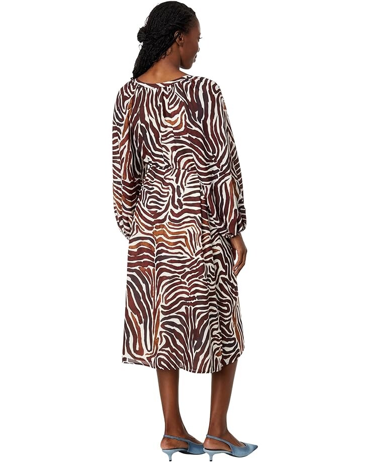 Платье Tommy Bahama Zen Zebra Midi Dress, цвет Double Chocolate 
Платье Tommy Bahama Zen Zebra Midi Dress, цвет Double Chocolate