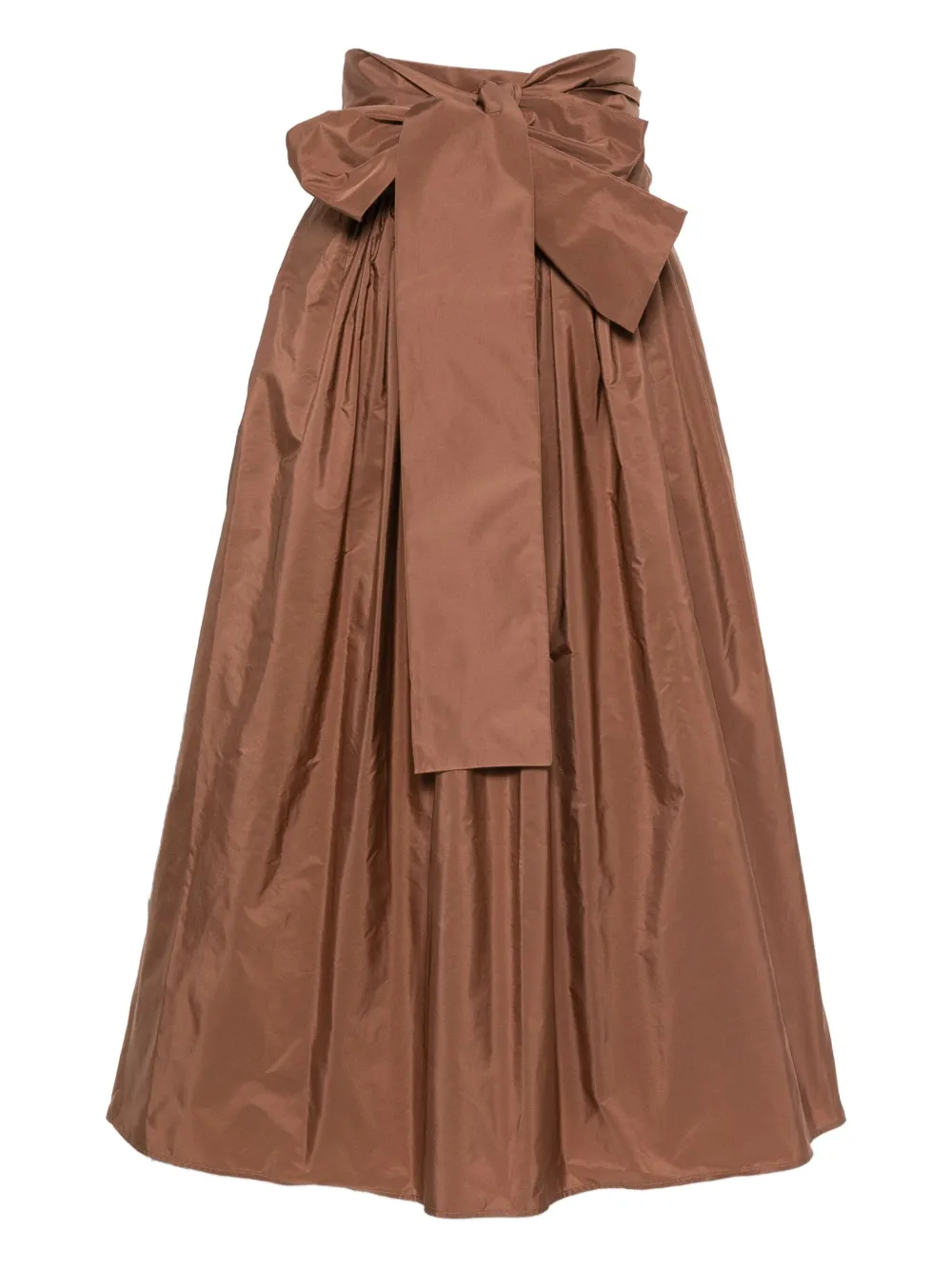 Плиссированная юбка с бантом CO.GO, коричневый
Плиссированная юбка с бантом CO.GO, коричневый