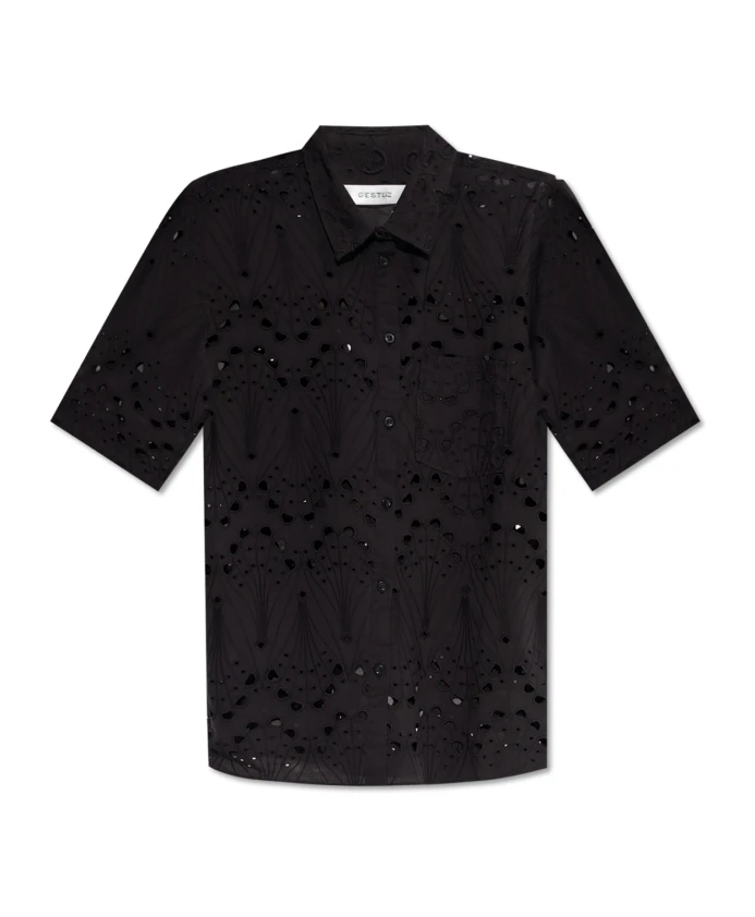 Ажурная рубашка Gestuz, черный
Ажурная рубашка Gestuz, черный