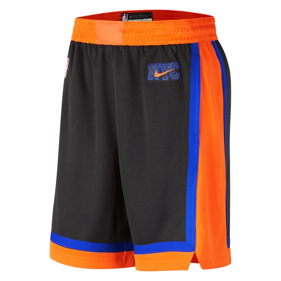 Шорты Nba Ney York Knicks City Edition Swingman Shorts Nike, черный/оранжевый
Шорты Nba Ney York Knicks City Edition Swingman Shorts Nike, черный/оранжевый