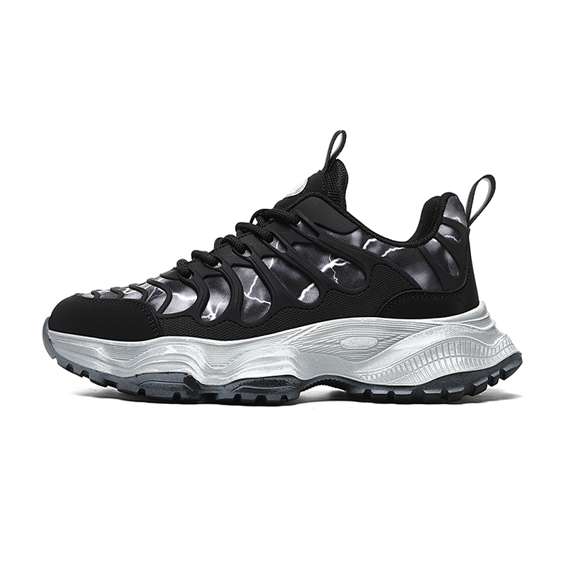 Амортизирующие противоскользящие износостойкие дышащие легкие беговые кроссовки с низким голенищем OUBT, армейский зеленый 
Амортизирующие противоскользящие износостойкие дышащие легкие беговые кроссовки с низким голенищем OUBT, армейский зеленый